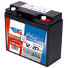 BIG E-Drive AGM 12V 20Ah Traktionsbatterie