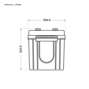 BIG E-Drive AGM 12V 200Ah Traktionsbatterie