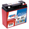 BIG E-Drive AGM 12V 22Ah Traktionsbatterie