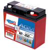 BIG E-Drive AGM 12V 22Ah Traktionsbatterie