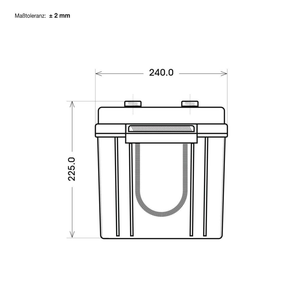 BIG E-Drive AGM 12V 220Ah Traktionsbatterie