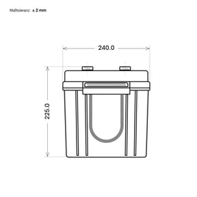 BIG E-Drive AGM 12V 220Ah Traktionsbatterie