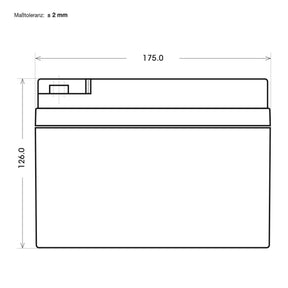 BIG E-Drive AGM 12V 24Ah Traktionsbatterie