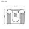 BIG E-Drive AGM 12V 240Ah Traktionsbatterie