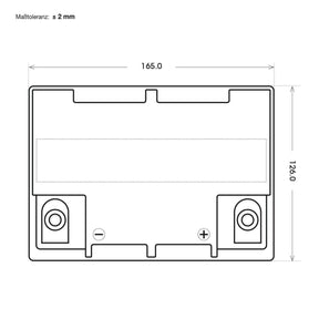 BIG E-Drive AGM 12V 28Ah Traktionsbatterie