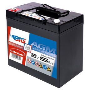 BIG E-Drive AGM 12V 55Ah Traktionsbatterie