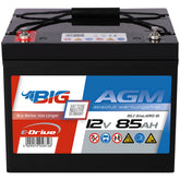 BIG E-Drive AGM 12V 85Ah Traktionsbatterie