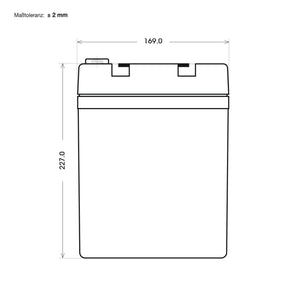 BIG E-Drive AGM 12V 85Ah Traktionsbatterie