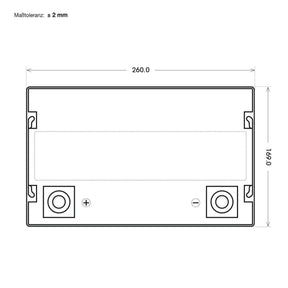 BIG E-Drive AGM 12V 85Ah Traktionsbatterie