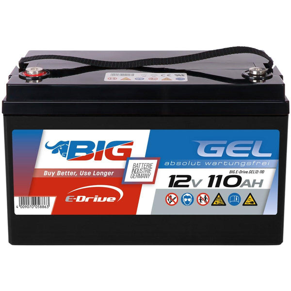 BIG E-Drive GEL 12V 110Ah Traktionsbatterie