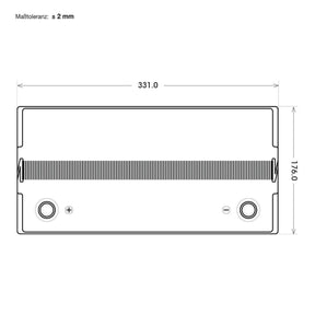 BIG E-Drive GEL 12V 110Ah Traktionsbatterie