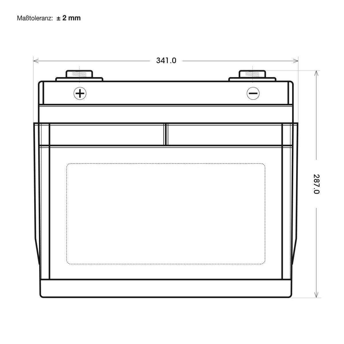 BIG E-Drive GEL 12V 135Ah Traktionsbatterie