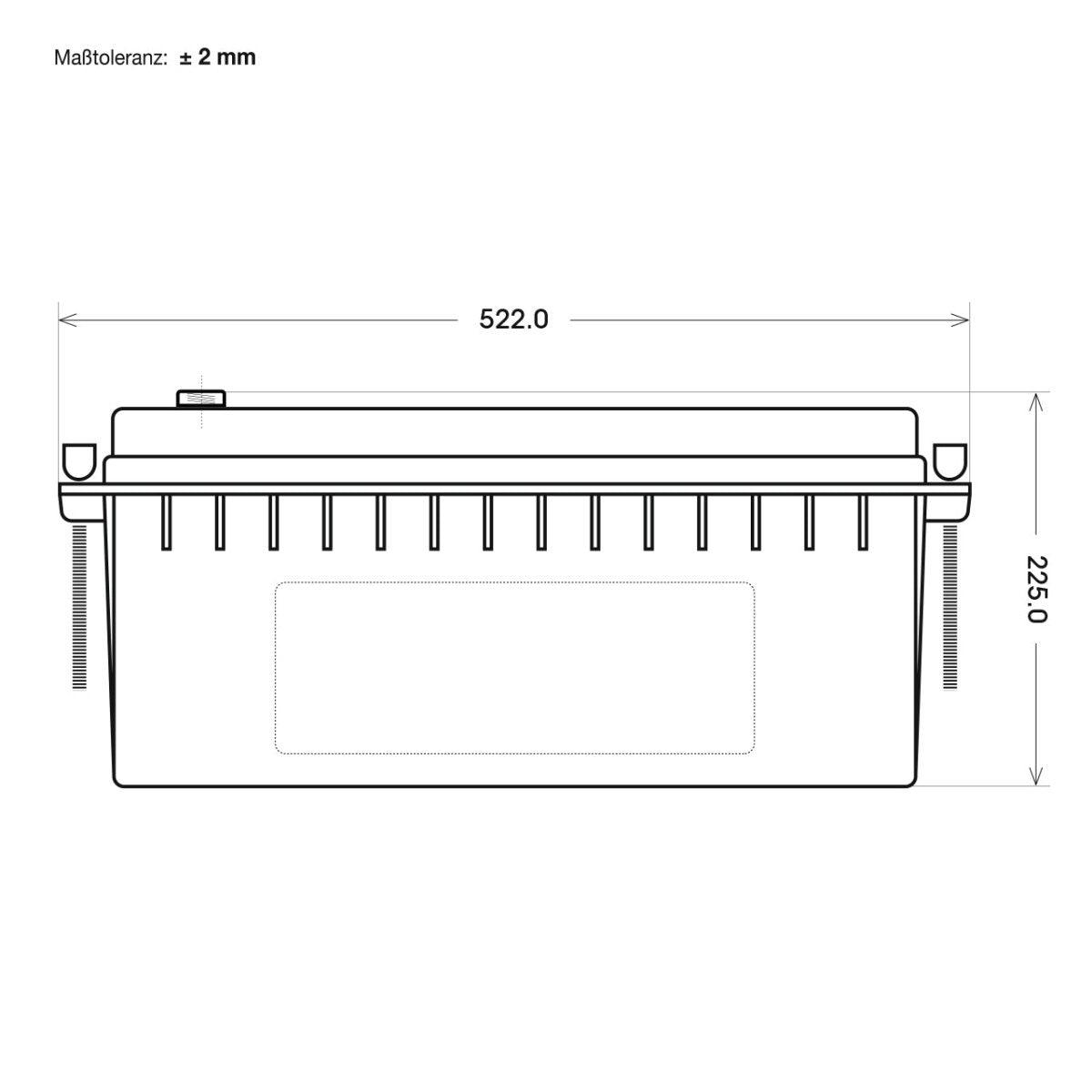 BIG E-Drive GEL 12V 220Ah Traktionsbatterie