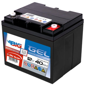 BIG E-Drive GEL 12V 40Ah Traktionsbatterie