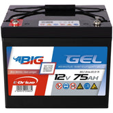 BIG E-Drive GEL 12V 75Ah Traktionsbatterie