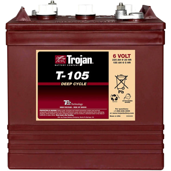 Trojan T-105 6V 225Ah Traktionsbatterie