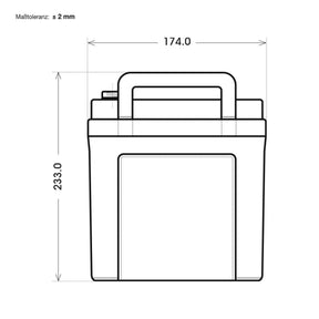 BIG E-Backup AGM 12V 120Ah USV Batterie