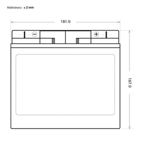 BIG E-Backup AGM 12V 18Ah USV Batterie