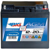 BIG E-Backup AGM 12V 20Ah USV Batterie