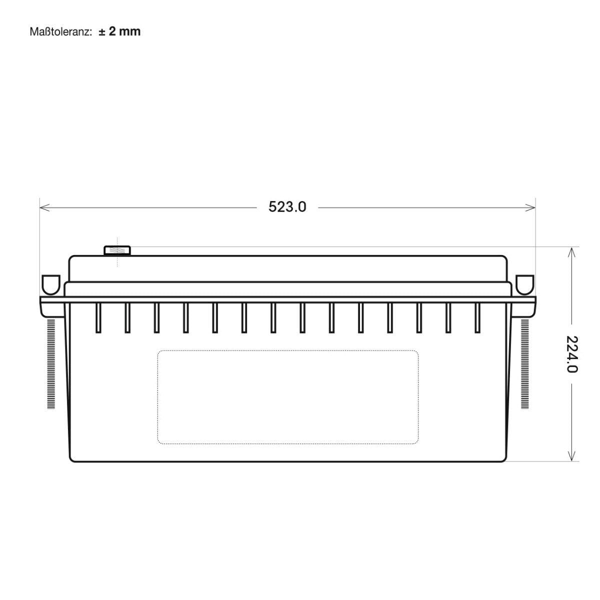 BIG E-Backup AGM 12V 200Ah USV Batterie