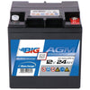 BIG E-Backup AGM 12V 24Ah USV Batterie