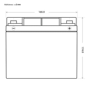 BIG E-Backup AGM 12V 24Ah USV Batterie