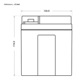 BIG E-Backup AGM 12V 24Ah USV Batterie