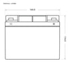 BIG E-Backup AGM 12V 26Ah USV Batterie