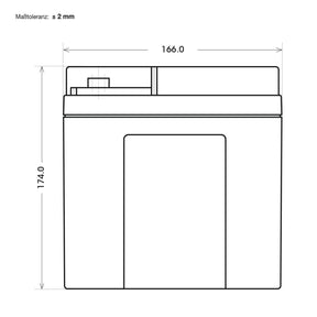 BIG E-Backup AGM 12V 42Ah USV Batterie