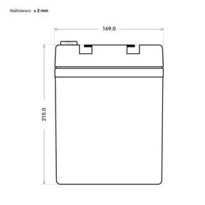 BIG E-Backup AGM 12V 80Ah USV Batterie