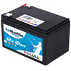 Versorgerbatterie BLUEMAX Fishermans Energy AGM 12V 12Ah Seite rechts