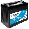 Versorgerbatterie BLUEMAX Fishermans Energy AGM 12V 135Ah Seite links