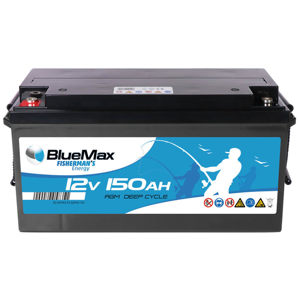 BLUEMAX Fisherman's Energy AGM 12V 150Ah Versorgerbatterie