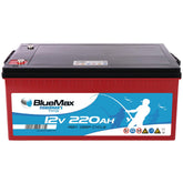 Versorgerbatterie BLUEMAX Fishermans Energy AGM 12V 220Ah Front