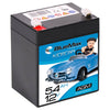 Kinder Elektrofahrzeug Batterie BLUEMAX KidsCar AGM 12V 5.4Ah Seite links