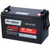 USV Batterie Panther saveline AGM 12V 100Ah Seite rechts