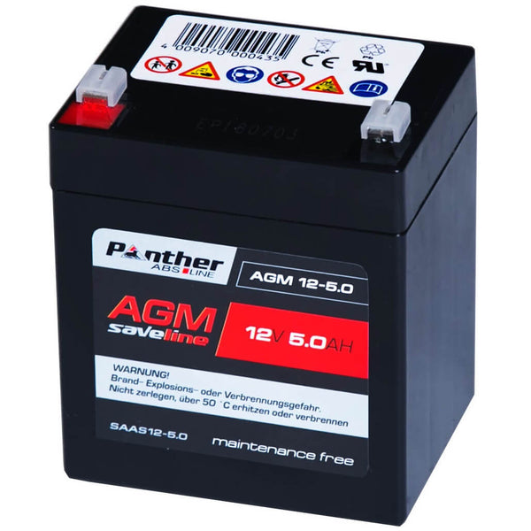 Panther saveline AGM 12V 5Ah USV Batterie