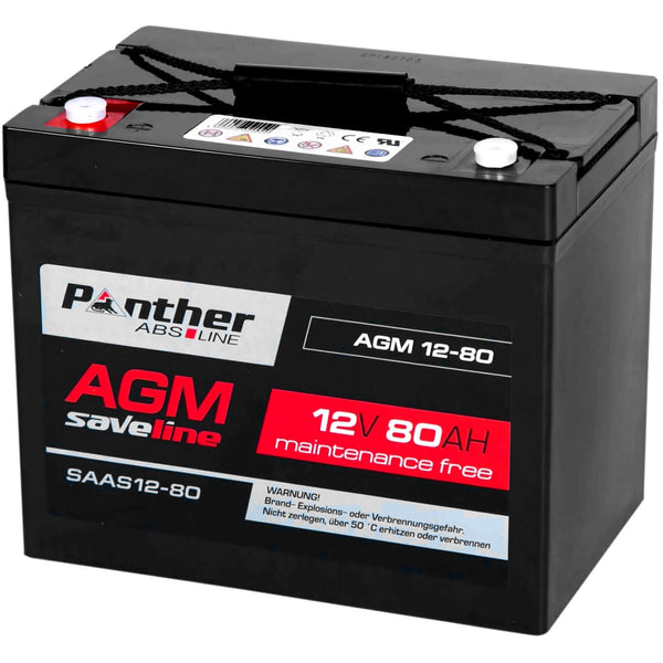 Panther saveline AGM 12V 80Ah USV Batterie