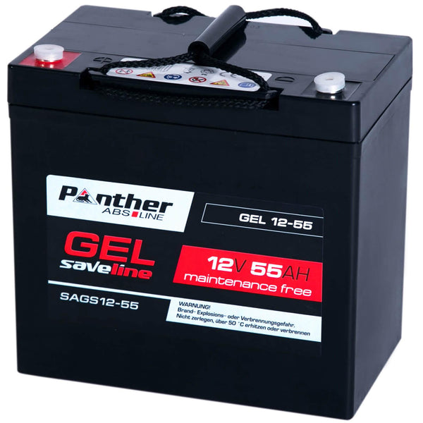 Panther saveline GEL 12V 55Ah USV Batterie