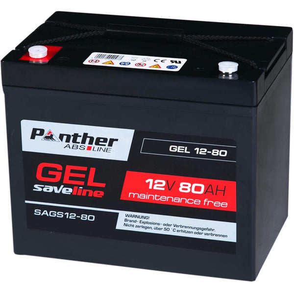 Panther saveline GEL 12V 80Ah USV Batterie