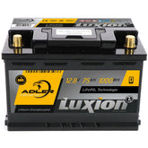 Adler LuxION Lithium LiFePO4 12V 75Ah Versorgerbatterie