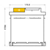 Adler Sunrise 12V 100Ah C100 Versorgerbatterie