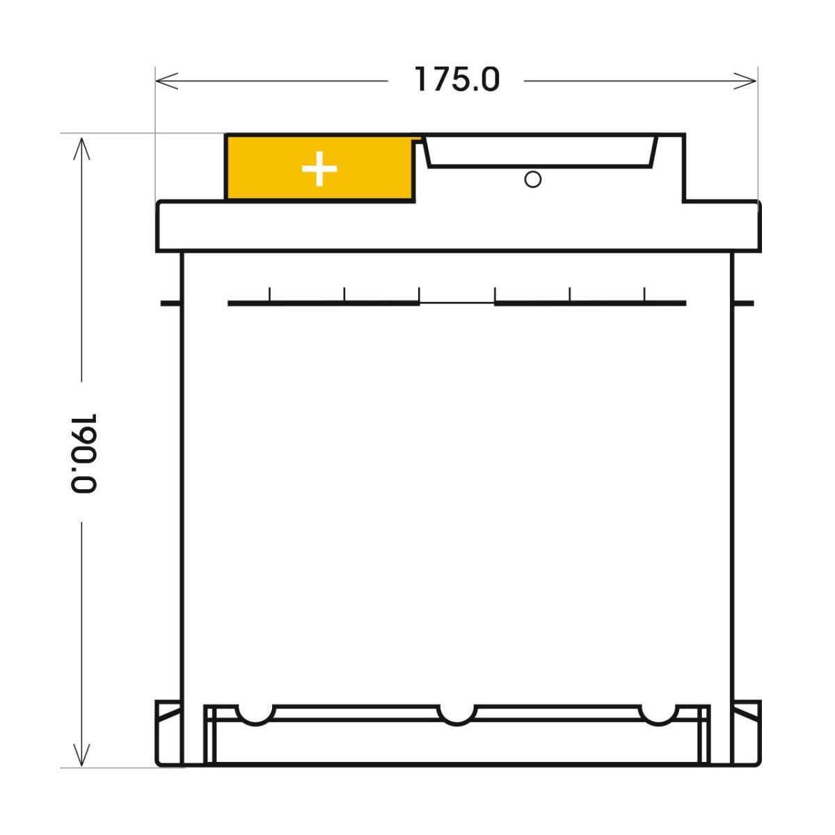 Adler Sunrise 12V 100Ah C100 Versorgerbatterie