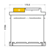 Adler Sunrise 12V 100Ah C100 Versorgerbatterie