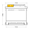 Adler Sunrise 12V 120Ah C100 Versorgerbatterie