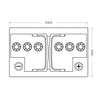 Adler Sunrise AGM 12V 110Ah C100 Versorgerbatterie