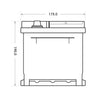 Adler Sunrise EFB 12V 120Ah C100 Versorgerbatterie