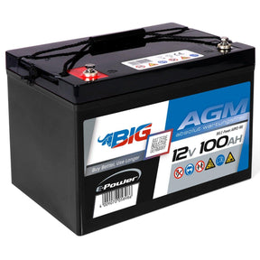 BIG E-Power AGM 12V 100Ah Versorgerbatterie