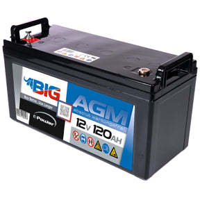 BIG E-Power AGM 12V 120Ah Versorgerbatterie