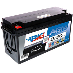 BIG E-Power AGM 12V 150Ah Versorgerbatterie